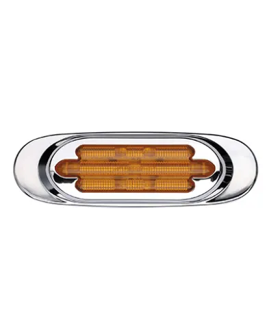 MXM72270Y - Stainless Steel Oval CM Amber