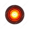 UP36743B-1 LED 3/4" Mini Clearance Light Amber LED With Amber Lens With Rubber Grommet (Bulk)