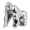 GG48188 - CHROME GORILLA KING HOOD ORNAMENT