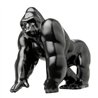 GG48189 - MATTE BLACK GORILLA KING HOOD ORNAMENT
