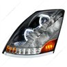 UP35749-Chrome 10 LED Headlight For 2003-2017 Volvo VN/VNL - Driver Side