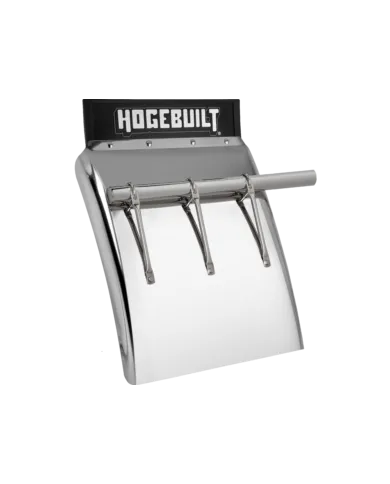 HBHB130 - 30" 430SS QUARTER FENDER WITH TUBE HALF BRACE ARMS