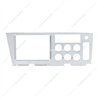 UP42441-Chrome Center Dash Upper Panel For 2018-2023 Freightliner Cascadia