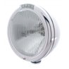 UP31771-Chrome Classic Headlight H4 Bulb & LED Turn Signal - Clear Lens