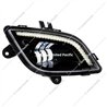 UP32831-34 LED Black Fog Light With LED Light Bar For 2018-2024 Freightliner Cascadia - Passenger