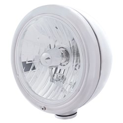 UP31772-Chrome Classic Headlight Crystal H4 Bulb