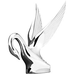 GG48007 - CHROME CLASSIC SWAN HOOD ORNAMENT