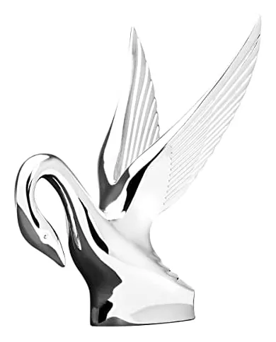 GG48007 - CHROME CLASSIC SWAN HOOD ORNAMENT