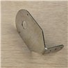 JMLSS-1002 - Stainless Mirror Turn Signal L-BRACKET w/ 1 WM Light Hole
