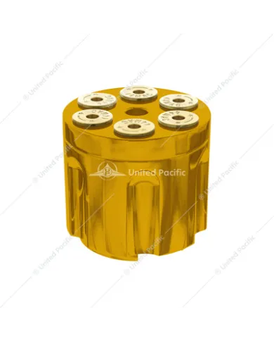UP70864-Gun Cylinder 13/15/18 Speed Gearshift Knob - Electric Yellow
