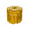 UP70864-Gun Cylinder 13/15/18 Speed Gearshift Knob - Electric Yellow