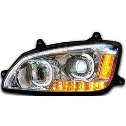 NTP77916CHP - KW T660 LED HEADLIGHT CHROME (PASSENGER)