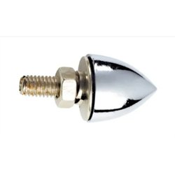 NTP13803 - CHROME BULLET LICENSE PLATE NUTS (4pc)
