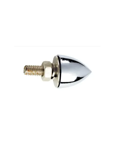 NTP13803 - CHROME BULLET LICENSE PLATE NUTS (4pc)