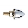 NTP13803 - CHROME BULLET LICENSE PLATE NUTS (4pc)