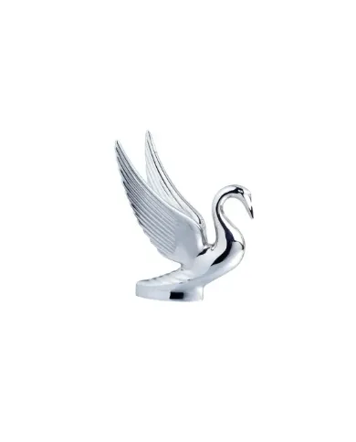 NTP5035 - CHROME BUGLER HOOD ORNAMENT (SWAN)