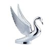 NTP5035 - CHROME BUGLER HOOD ORNAMENT (SWAN)