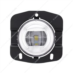 UP35871-LED Fog Light For 2013-2022 Kenworth 1st Gen T680 -Competition Series- Chrome