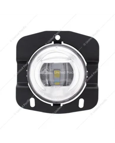 UP35871-LED Fog Light For 2013-2022 Kenworth 1st Gen T680 -Competition Series- Chrome