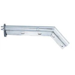 NTP13951 - 2.5" CHROME ANGLED SPRING LOAD MUD FLAP HANGER TUBE STYLE PR