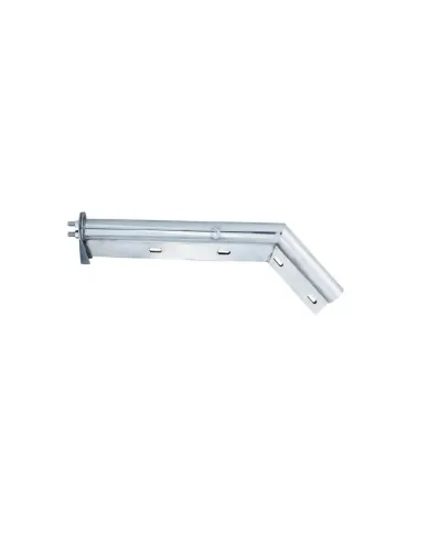 NTP13951 - 2.5" CHROME ANGLED SPRING LOAD MUD FLAP HANGER TUBE STYLE PR