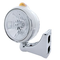 UP32032-Crystal Honda Light Lens - Amber