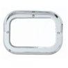 NTP4409 - CHROME PLASTIC  RECTNGL COVER W/VSR