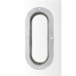 NTP4448V - OVAL SS. LOCKING BEZEL FOR OVAL LIGHTS