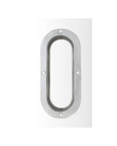 NTP4448V - OVAL SS. LOCKING BEZEL FOR OVAL LIGHTS