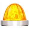 GG81860 - L.AMBER WATERMELON GLASS KIT W/AMB 18 LED BASE & S.S. BEZEL