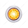 UP34849-4 LED Dual Function 3/4" Mini Watermelon Light (Clearance/Marker) - Amber LED/Clear Lens