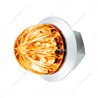 UP39227-2 LED Dual Function 1-1/8" Watermelon Light (Clearance/Marker) - Amber LED/Clear Lens