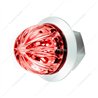 UP39229-2 LED Dual Function 1-1/8" Watermelon Light (Clearance/Marker) - Red LED/Clear Lens