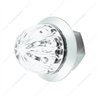 UP39230-2 LED Dual Function 1-1/8" Watermelon Light (Clearance/Marker) - White LED/Clear Lens