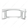 UP42427-Chrome Plastic Center Dash Instrument Bezel For 2018-2023 Freightliner Cascadia