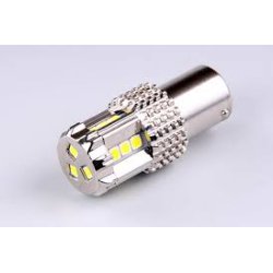 JMLLD-1001 - 1156 AMBER Bulb (15 diodes) for Glass Lens Light / Star Pattern / Super Bright (2nd Gen.)