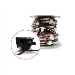 TXB612 - Wire Harness - 3 Prong - 100 ft Roll - 12" Spacing (92 Plugs)