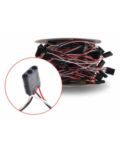 TXT604 - Wire Harness - Triple Terminal - 4" Spacing (234 Plugs)