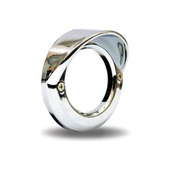 TXTBEZ-2CH2 - Bezel - 2" Chrome Plastic - Visor