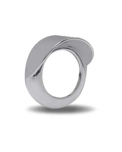TXTBEZ-2CH5 - Bezel - 2" Chrome Plastic - Visor - Twist-On