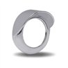 TXTBEZ-2HCH5 - Bezel - 2.5" Chrome Plastic - Visor - Twist-On