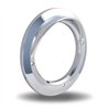 TXTBEZ-4CH - 4" Chrome Plastic Bezel with Visor & Lip"