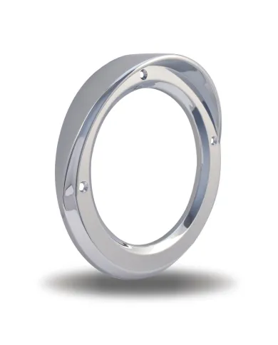 TXTBEZ-4CH2 - Bezel - 4" Chrome Plastic - Visor
