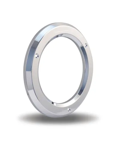 TXTBEZ-4CH3 - Bezel - 4" Chrome Plastic - No Visor