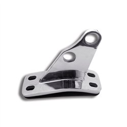 TXTCLA-PEBA - Exhuast - Clamp - Peterbilt Stainless Angled Lower Exhaust Bracket