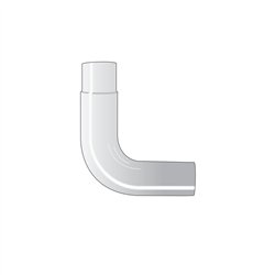 TXTEL-8 - Exhaust - Elbow - 8" - 90°