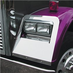 TXTF-1203 - Freightliner - Classic - Short Hood Headlight Fender Guard