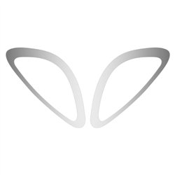 TXTF-1412 - Freightliner - Cascadia - Upper Sleeper Window Trim