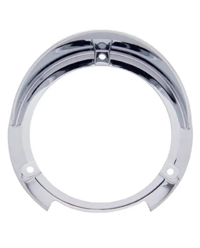UP32109-Round Turn Signal Light Bezel With Visor