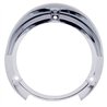 UP32109-Round Turn Signal Light Bezel With Visor